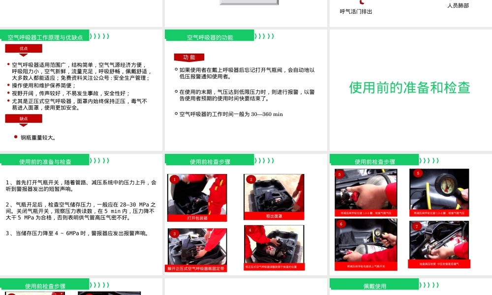 【课件】正压式空气呼吸器正确使用与维护保养（52页）.pptx