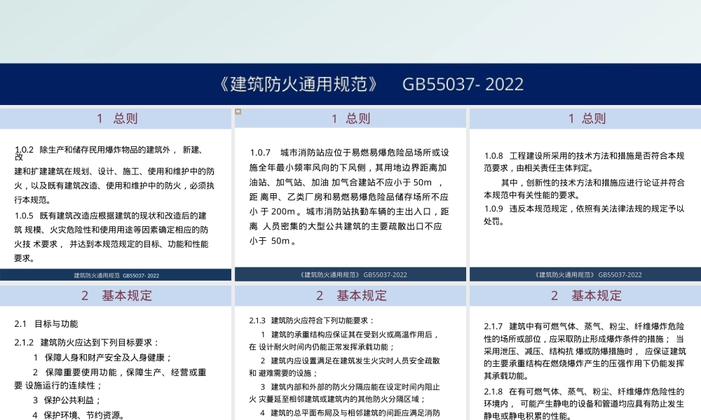 【课件】GB55037-2022《建筑防火通用规范》学习研讨.pptx
