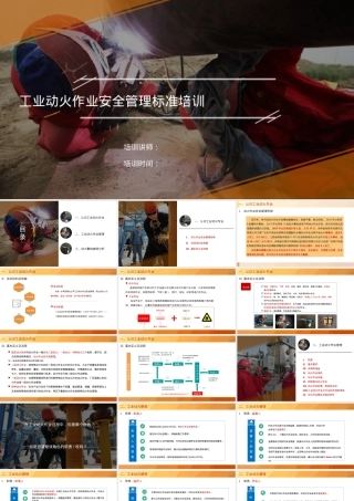 【课件】工业动火作业安全管理标准培训.pptx