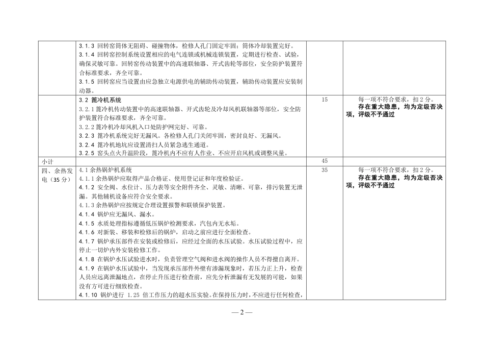 山东附录3：建材行业企业安全生产标准化评定标准设施、设备要求（5个单元）.pdf_第3页