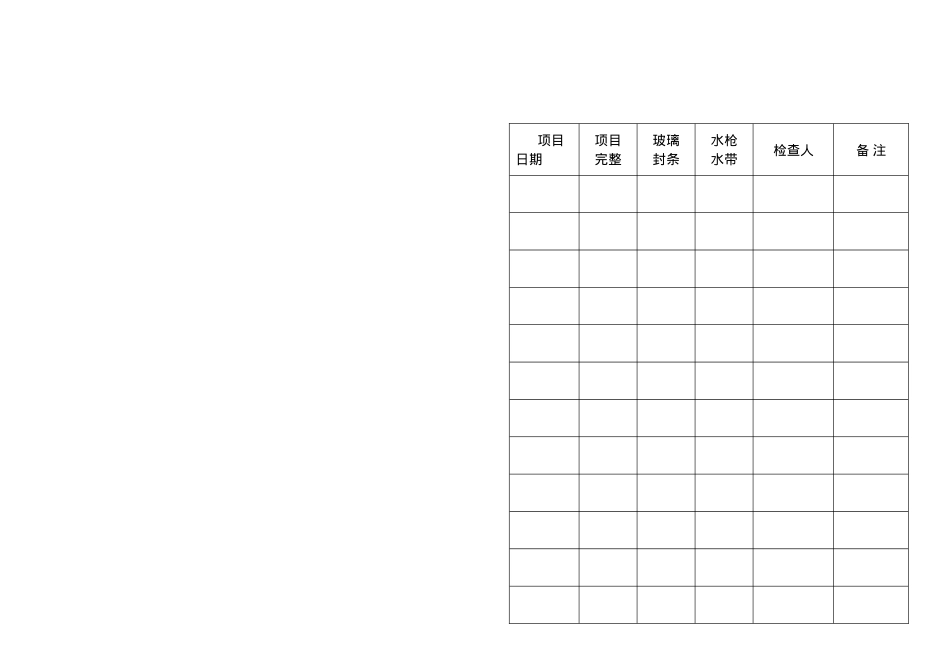 6.2.6.3.消防栓检查保养记录表.doc_第2页