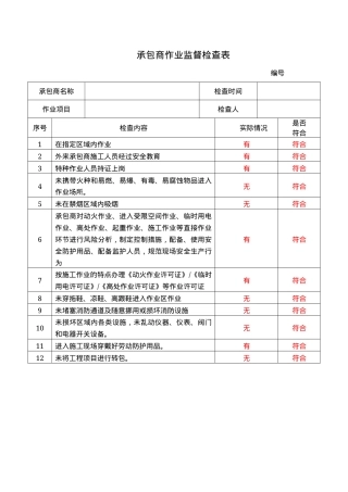 05承包商作业监督检查表.docx