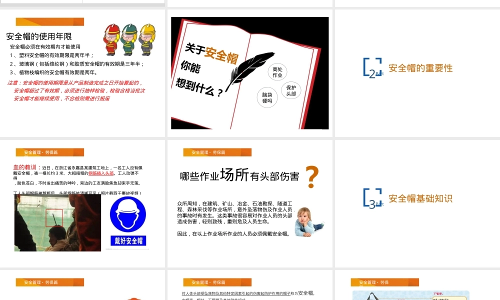 GB2811-2019 安全帽使用说明.pptx