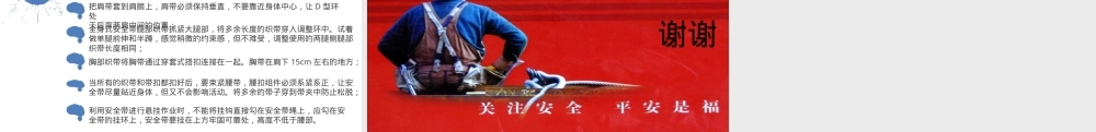 安全帽、安全带安全防护用品规范佩戴培训.pptx