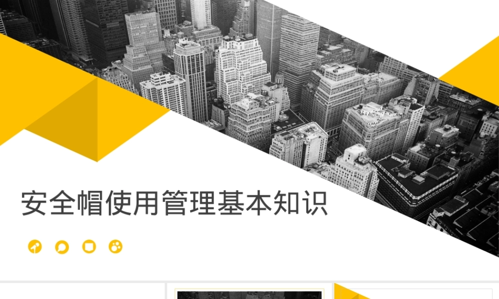 安全帽使用管理基本知识.pptx