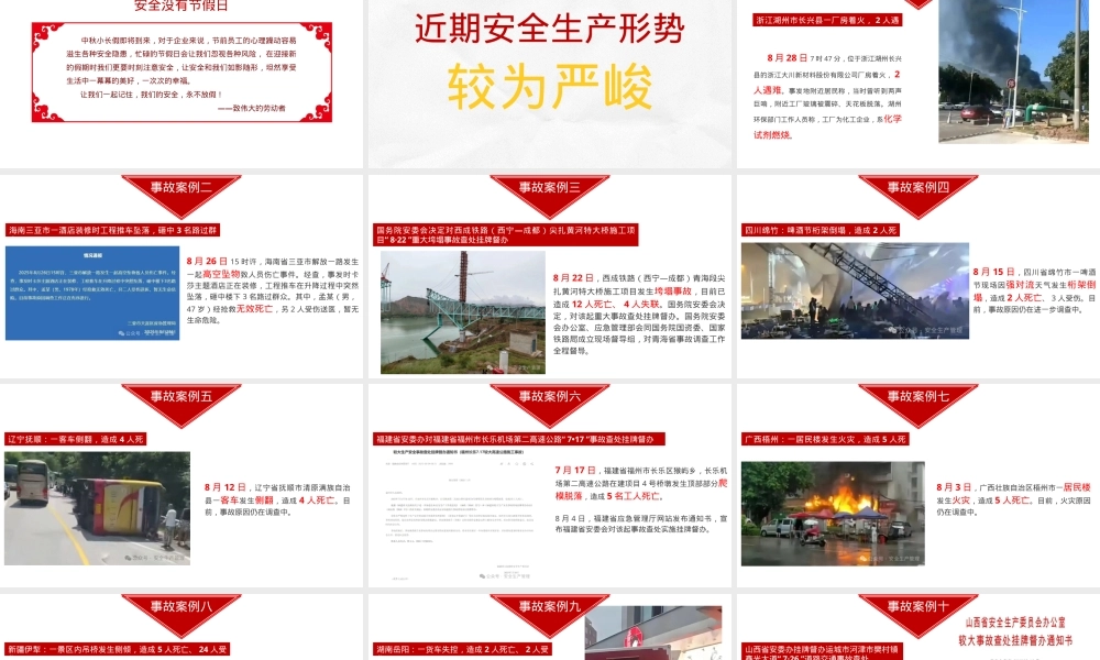 2025中秋国庆节前安全重点提示.pptx