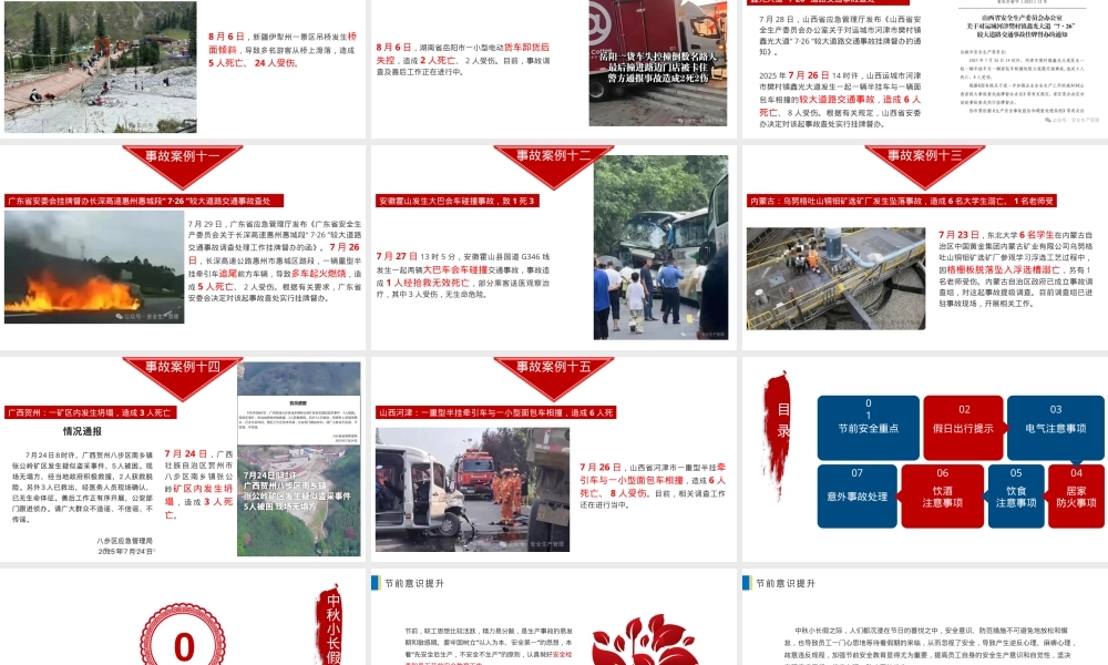 2025中秋国庆节前安全重点提示.pptx