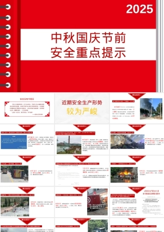 2025中秋国庆节前安全重点提示.pptx
